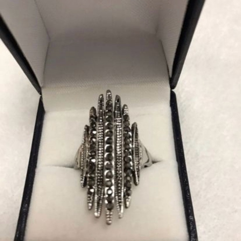 Victorian vintage style women ring size 9 boho